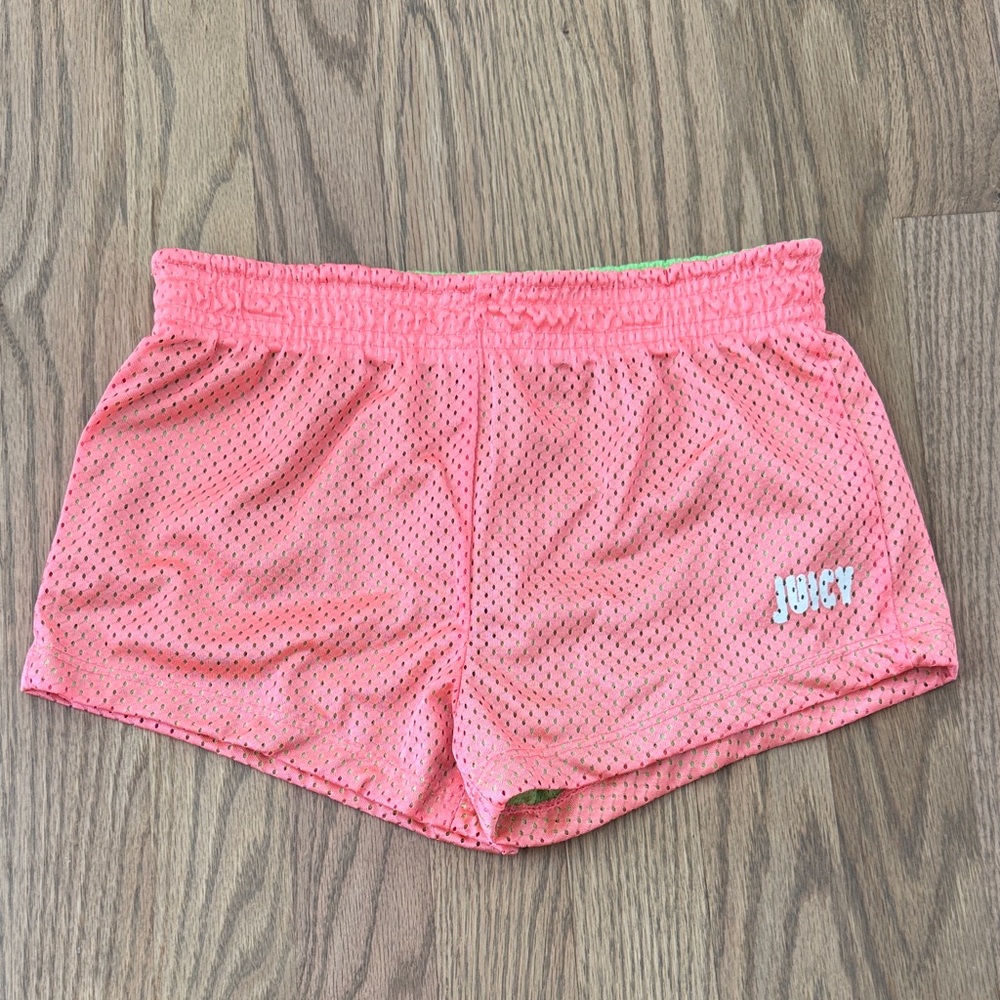 Juicy Couture Pink Mesh Kids Shorts